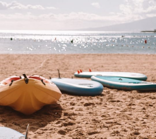 Kayak in Las Teresitas Beach