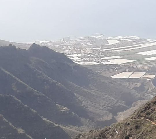 Route from Anaga to Punta de Hidalgo