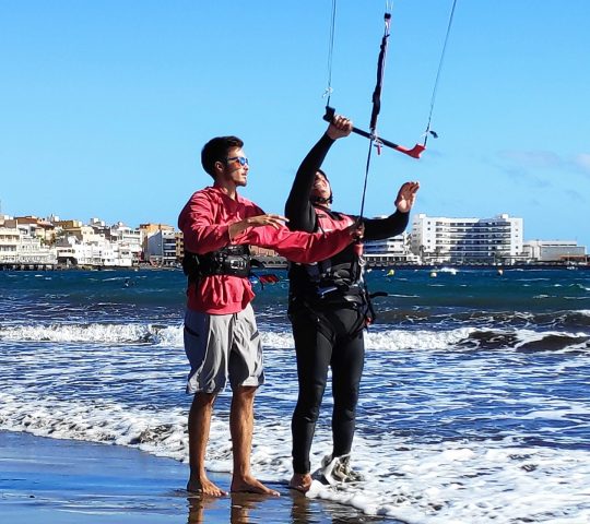 Kitesurf lessons in El Medano